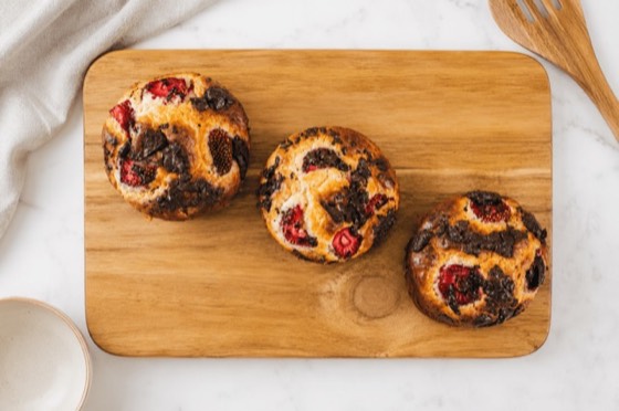 Muffin proteico doce